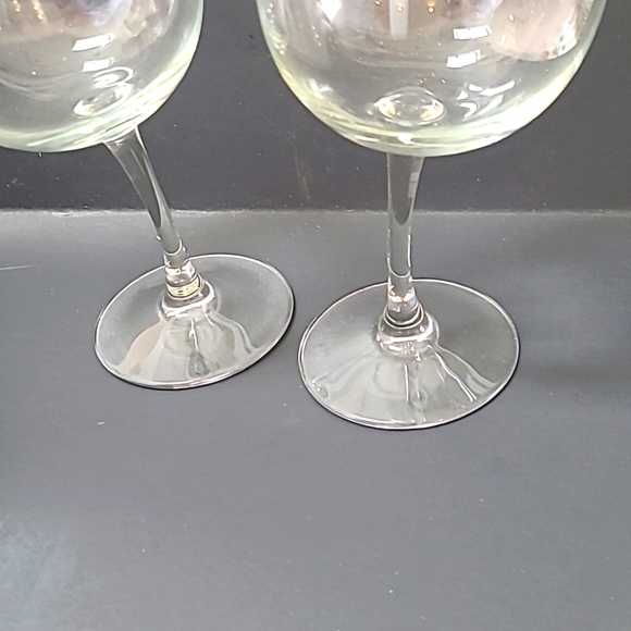 Vintage Tips Wine Glasses - Picture 4 of 5